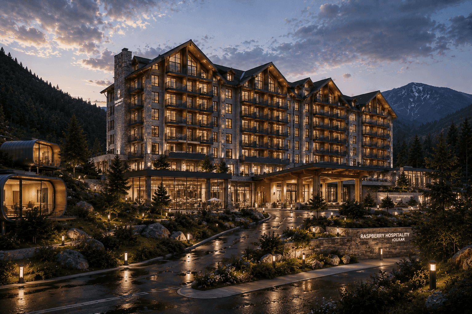 RASPBERRY HOSPITALITY — QUSAR